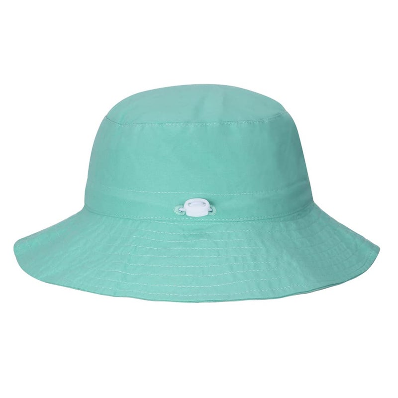 MaxNova Infant Sun Hat Beach Bucket hat for Girls 0-6 Months - Image 4